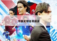 中国足球名将薪水